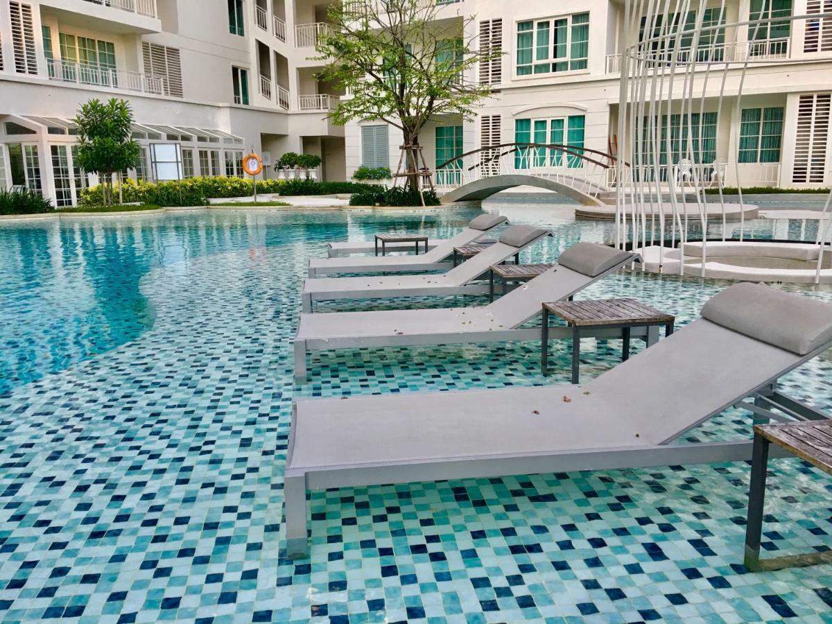 Summer Huahin712,Side Sea View,Near Beach&Cicada,Beautiful Swimming Pool Extérieur photo